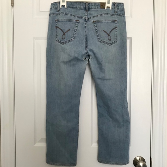 Vintage NEVADA Denim Jeans Pants Size 9/10 Light Blue - Picture 12 of 15